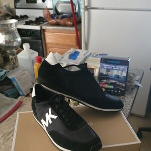 Michael Kors Black and White Men's Sneakers